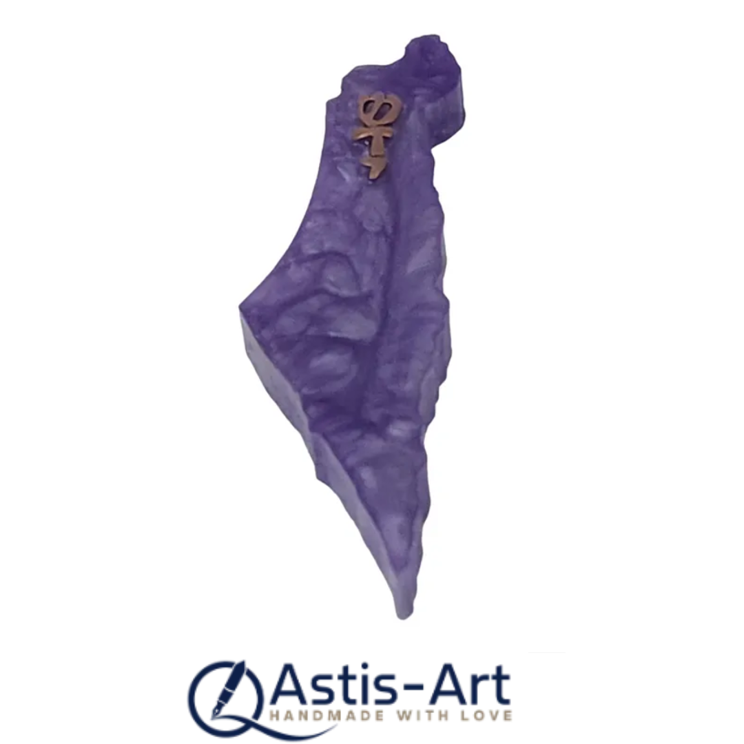 מזוזת ארץ הקודש – אהבה לעם, לארץ ולמסורת ביציקת אפוקסי מרהיבה"