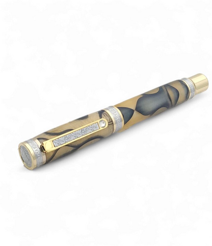 עט נובע בעבודת יד – דגם "הוואיי"  יוקרה שזורה בהשראה טרופית