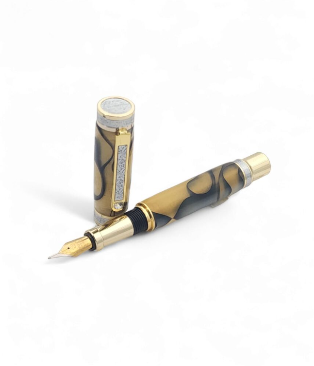 עט נובע בעבודת יד – דגם "הוואיי"  יוקרה שזורה בהשראה טרופית