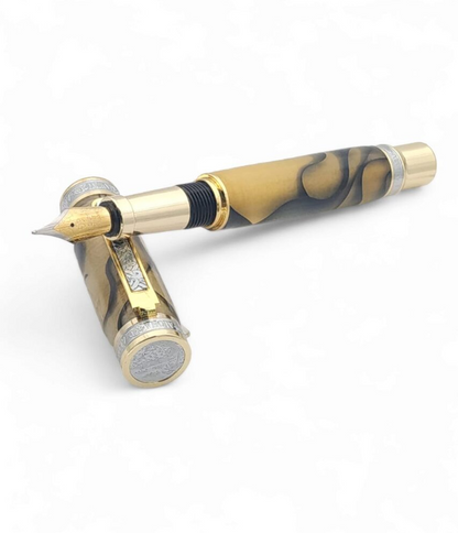 עט נובע בעבודת יד – דגם "הוואיי"  יוקרה שזורה בהשראה טרופית