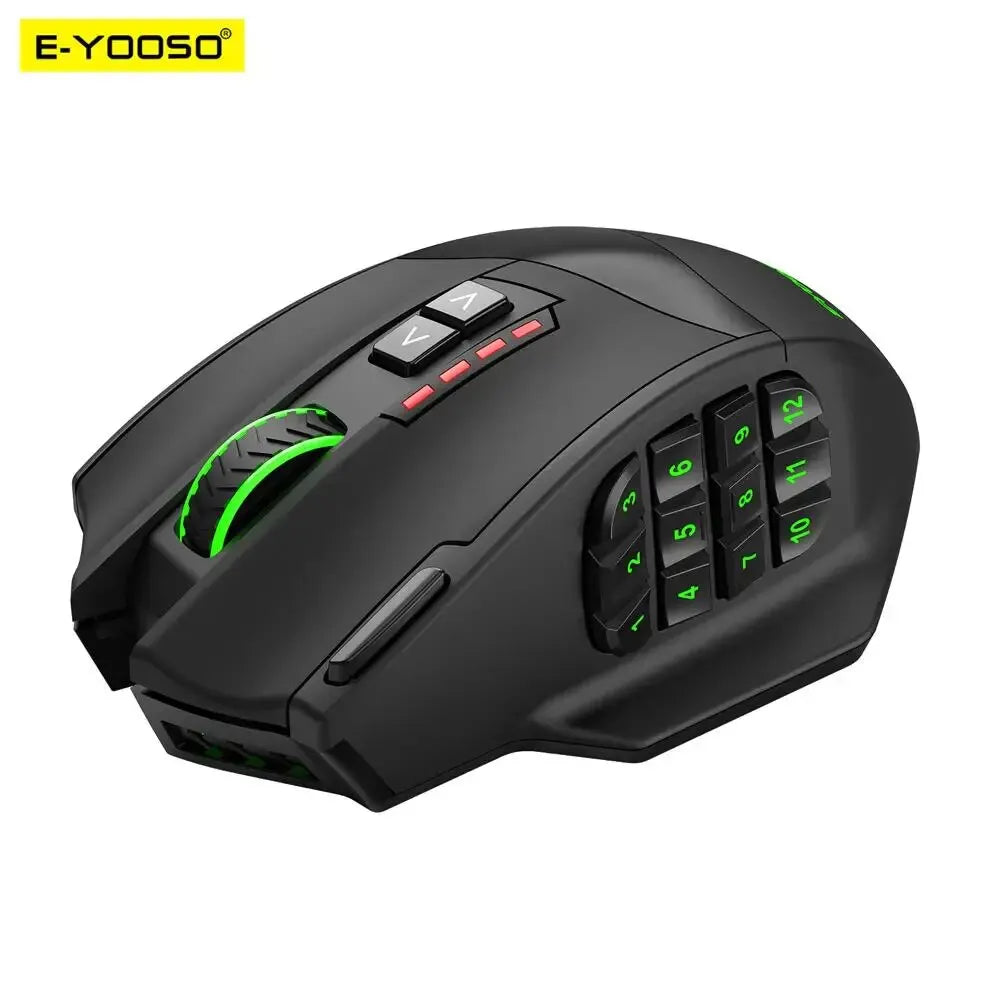 עכבר גיימינג אלחוטי E-YOOSO X-33 RGB – חיבור